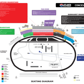 Maps | Fans | Atlanta Motor Speedway