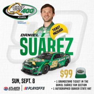 Daniel Suarez Ticket Package