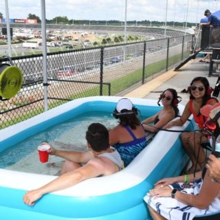 Premium Trackside Terrace RV