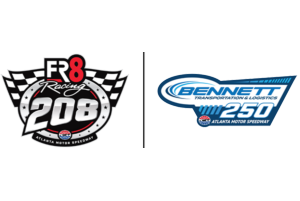 Fr8 208 and Bennett 250 Doubleheader Logo